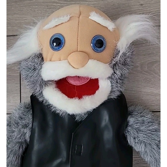 VTG. SUNNY & CO. FULL BODY‎ WRAP AROUND GRANDPA MONKEY PUPPET MOVEABLE MOUTH ARM - Picture 6 of 12